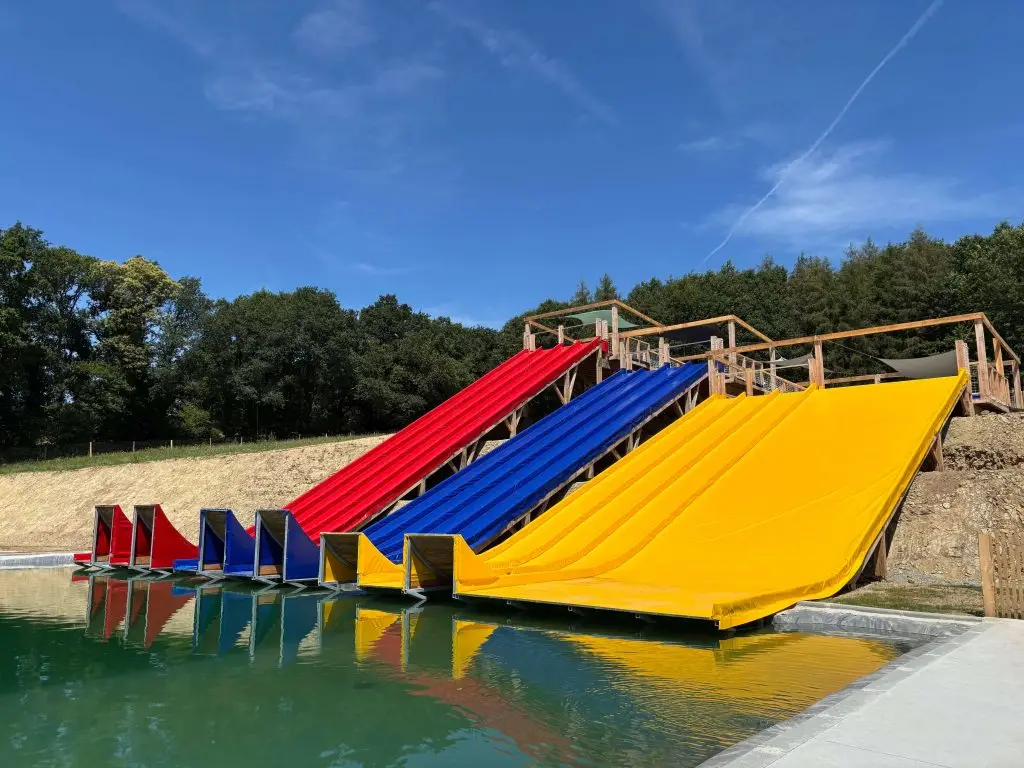 les pistes du water jump